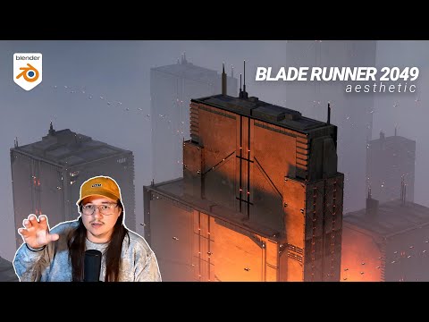 How to Make Sci-fi City Buildings in Blender 3D #3d #tutorial #art