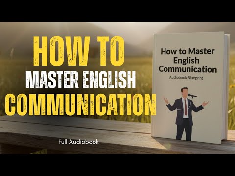 How to Master English Communication | Audiobook 2025 | Self Improvement | English Learning