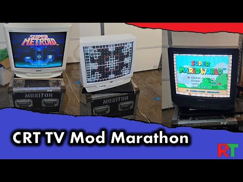 Upgrading JVC & Sony CRTs | S-video & RGB MUX Mods