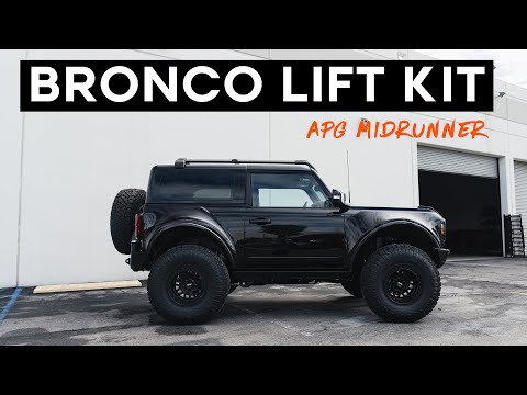 FORD BRONCO SUSPENSION LIFT INSTALL | APG MidRunner
