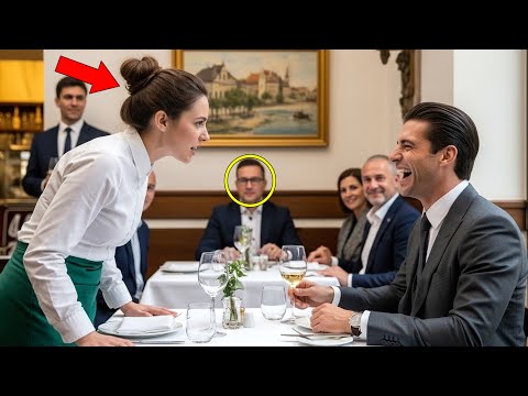 The Billionaire Asks Waitress for Financial Advice as a Joke — But Her First Words Left Him Shock...