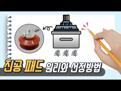 진공패드 원리 및 종류, 선정방법 (애니메이션)
