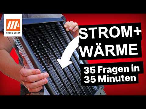 Photovoltaikthermie (PVT) - Die wichtigsten Fragen erklärt