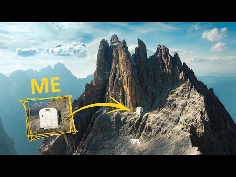 Overnight in DOLOMITES Most Remote Cabin