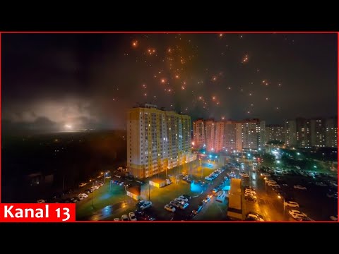 "Rain of fire" over Russia: the city of Oryol was attacked by Flamingo missiles