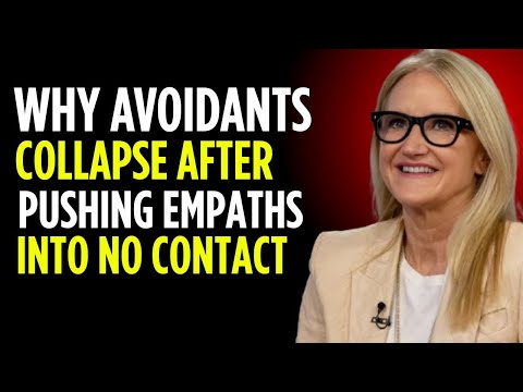 Why Avoidants Collapse After Pushing Empaths Into No Contact | Mel Robbins Motivational Speech