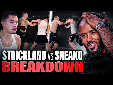 "PROPS TO SEAN STRICKLAND!" | SNEAKO vs STRICKLAND BREAKDOWN!