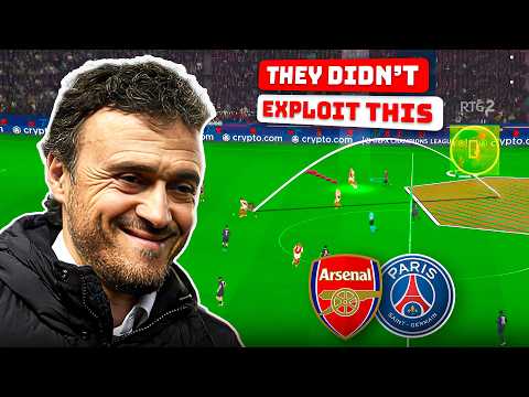 PSG Had A Weakness, Arsenal Didn't Exploit It