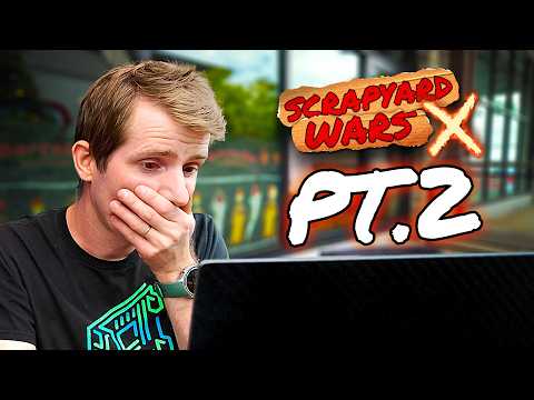I almost got Scammed TWICE! - Scrapyard Wars X Home Theater Edition - Part 2