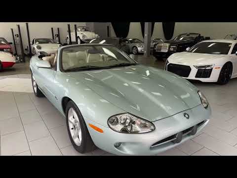 2000 Jaguar XK8 convertible walk around video ￼￼