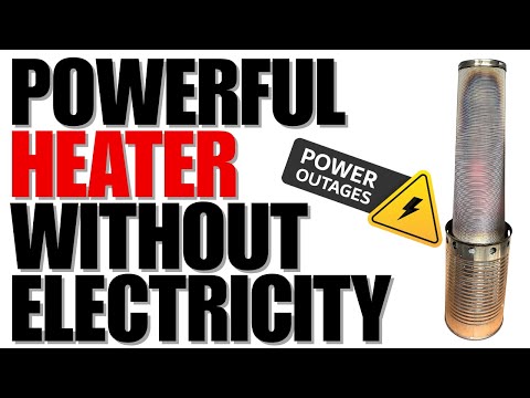 POWERFUL DIY HEATER FOR YOUR HOME | No Electric Necessary