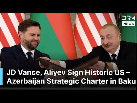 FULL JOINT BRIEFING: JD Vance Ilham Aliyev Sign U.S.-Azerbaijan Strategic Partnership | AC1F