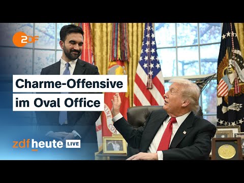 USA: Trump trifft Mamdani – So verlief das Gespräch | US-Experte bei ZDFheute live