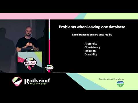 RailsConf 2023 - Applying microservices patterns to a modular monolith by Guillermo Aguirre