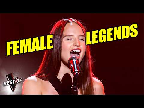 Top 50 GREATEST Female Blind Auditions of ALL TIME | The Voice