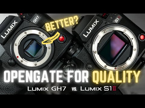 Open Gate More Than Hype? Lumix GH7 Beats S1II in 4K – Aliasing Fix!