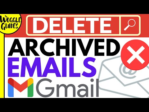 How to delete archived emails in Gmail