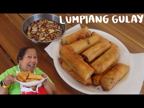 Lumpiang Gulay Recipe | Filipino Vegetable Eggroll | Home Cooking With Mama LuLu