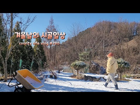 ENG | ☕️ 농한기 일상 ✅️ 시골집구할때 주변에 꼭 확인할게있어요 🏠 #시골일상 vlog #280