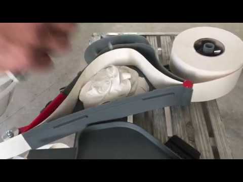 Using the Banjo for taping drywall