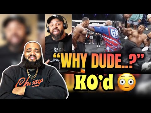 HODGETWINS - Bodybuilder Larry Wheels vs 400lbs Super Heavyweight Slap Champion | REACTION