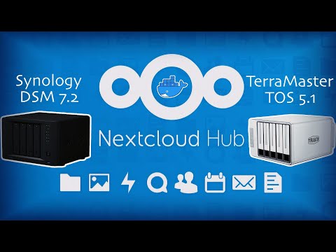 Установка Nextcloud на Synology и TerraMaster в контейнере Docker
