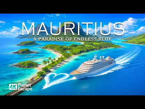 Mauritius 4K โStunning Tropical Island, Crystal Clear Waters & Aerial Views with Deep House Chill