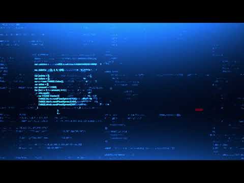 Cyberpunk Code Hacker Glitch Hi-Tech Background video | Footage | Screensaver