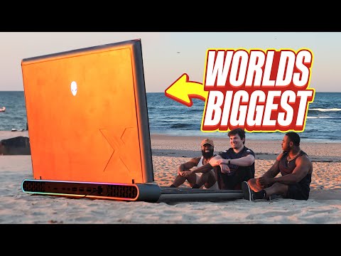 This is the BIGGEST Laptop in the World
