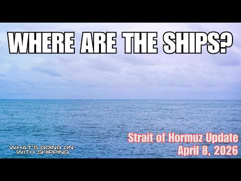 Iran-United States Ceasefire...WHERE ARE THE SHIPS? | Strait of Hormuz Update April 8, 2026