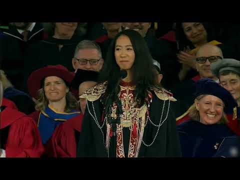 一夜爆红！25岁中国女孩蒋雨融（Jiang Yurong）2025年哈佛毕业典礼演讲完整版【新闻特写】20250602