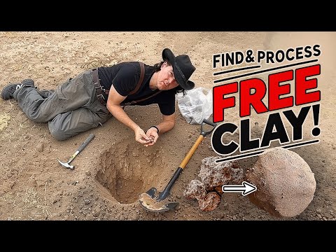 How to Get Free Pottery Clay from Dirt – Wild Clay Tutorial