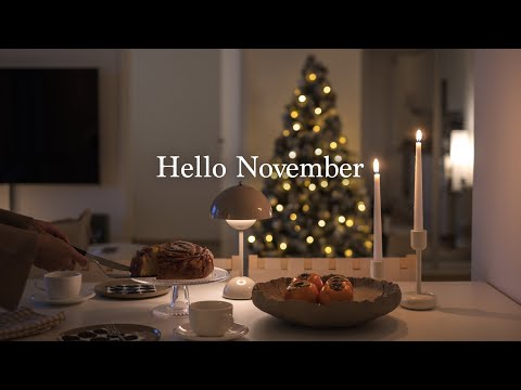 Hello November I Cozy Autumn days I Preparing for Winter I baking and cooking I slow living