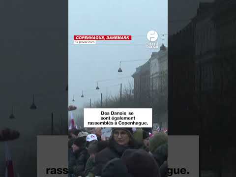 Des manifestations au Danemark et au Groenland contre les menaces d'annexion de Trump