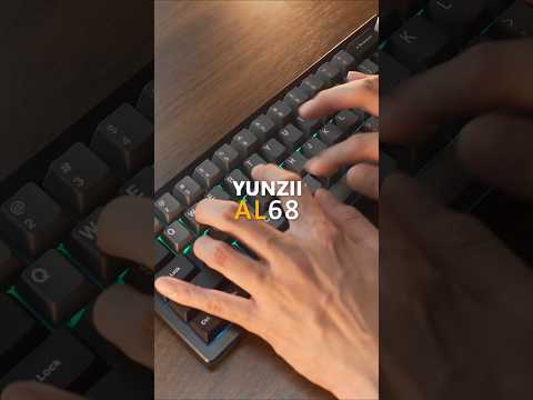 So Creamy 😳 — YUNZII AL68 #ASMR #keyboard #unboxing #yunzii #yunziikeyboard