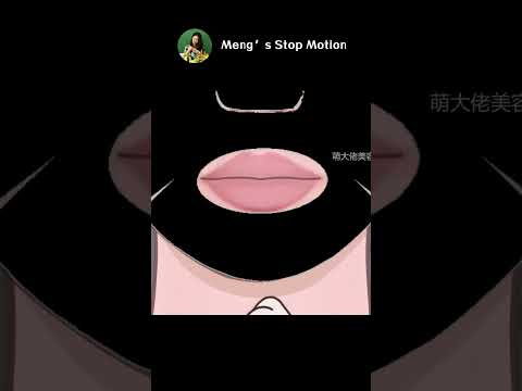 ASMR Animation | Lip Care | How to Get Pink Lips 👄 | Meng's Stop Motion