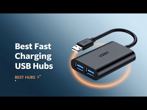 5 Best USB Hubs with Fast Charging for Work & Gaming Setups