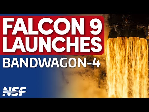 SpaceX Launches Bandwagon-4