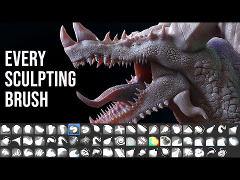 Master Blender Sculpting: Every Brush Explained