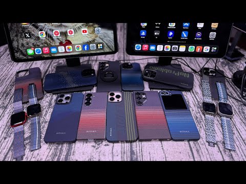 Pitaka Cases and Accessories - iPhone 16/15, Galaxy Z Fold/Flip 6, iPads, Apple Watch and More!