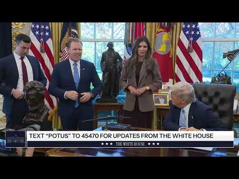 President Trump Meets with the White House Task Force on the FIFA World Cup 2026