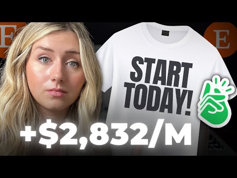 Start an Online T-shirt Business At Home(& without inventory)