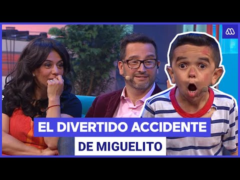 Miguelito le chocó el auto a Eduardo Fuentes en Detrás del Muro | Mejores momentos MCC