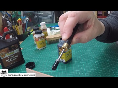 #9 Leather Finishes - Leather Work For Beginners