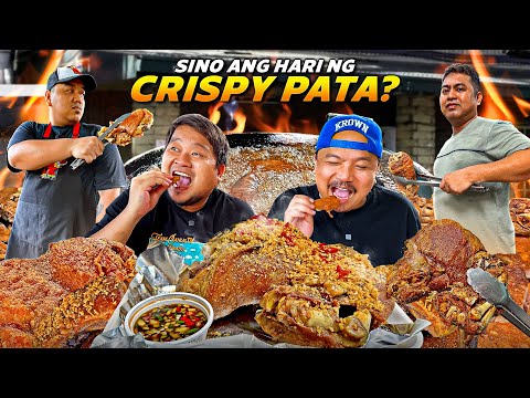 Battle of "THE BEST and VIRAL CRISPY PATA" sa CAMANAVA! | Caloocan, Malabon, Navotas at Valenzuela!