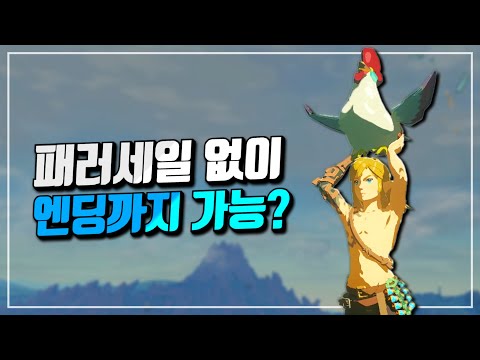 프루아의 숨겨진 대사를 보기 위해 패러세일 없이 플레이 해봤습니다 [젤다 왕눈]