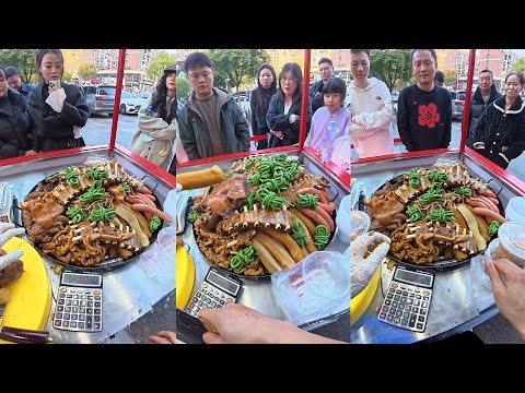 90后小伙带你来一起体验卖大锅卤菜的日常Vlog #vlog日常 #我的摆摊日记 #美食推荐 #美食 #第一视角 #沉浸式 #美食推荐官