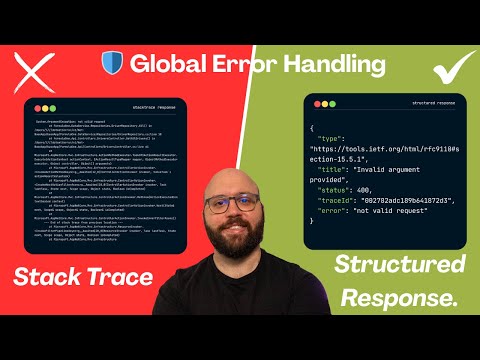 .NET 9 🔥🚀 : Stop Showing Stack Traces! Global Error Handling in .NET Web API Explained