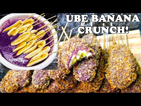 TRENDING NA PANG NEGOSYO! UBE BANANA CRUNCH!1KILO RECIPE PANG NEGOSYO