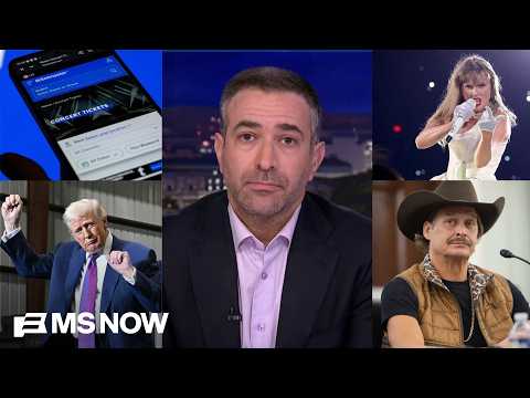 Trump BOWS to Ticketmaster monopoly, BETRAYING MAGA, Kid Rock, Swifties & nation: Ari Melber report